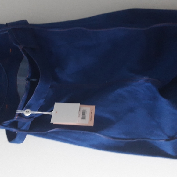 Strapped back denim jumpsuit. - Picture 3 of 5